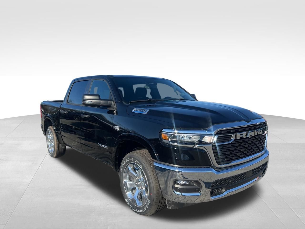 New 2026 Diamond Black Crystal Pearl-Coat Exterior Paint RAM Big Horn/Lone Star image 8