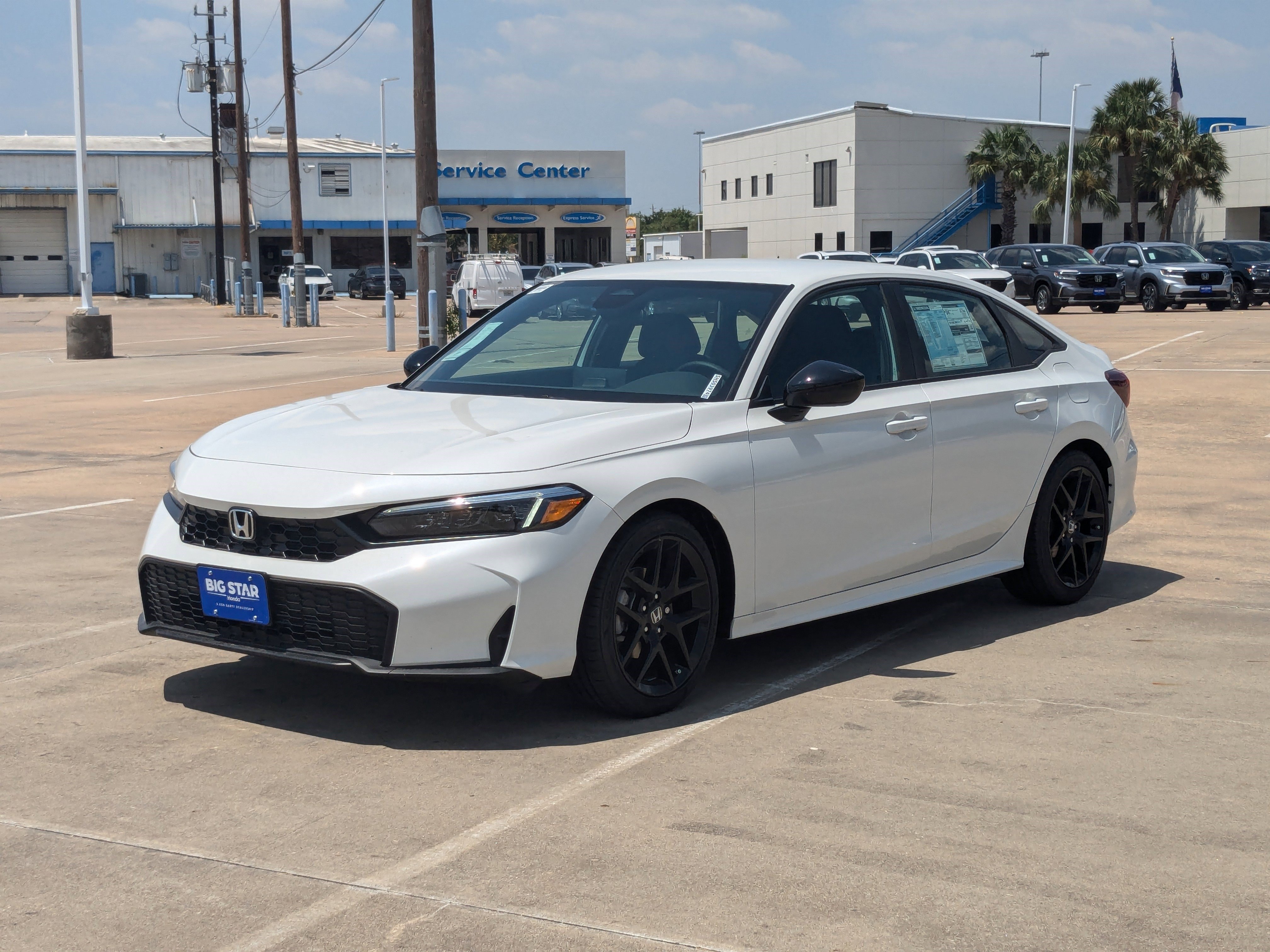 New 2026 Platinum White Pearl Honda Sport image 8