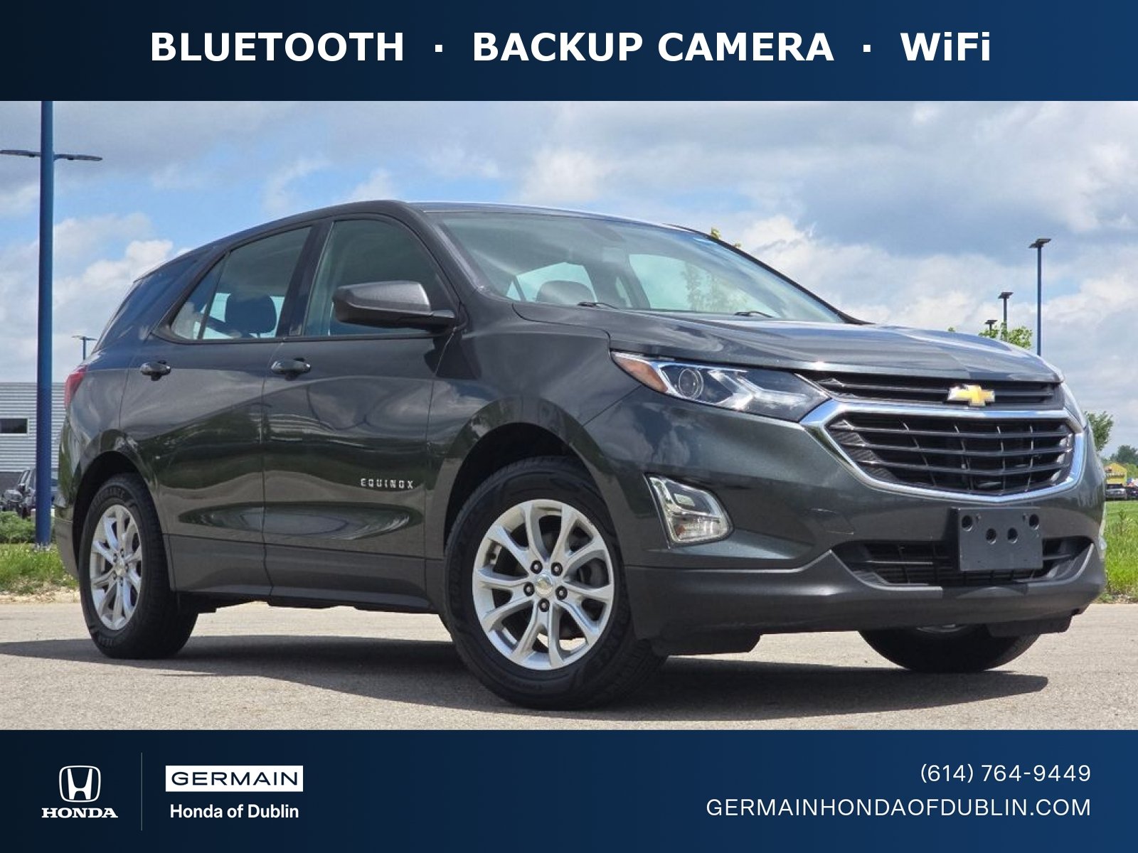 Used 2019 Nightfall Gray Metallic Chevrolet LS image 1