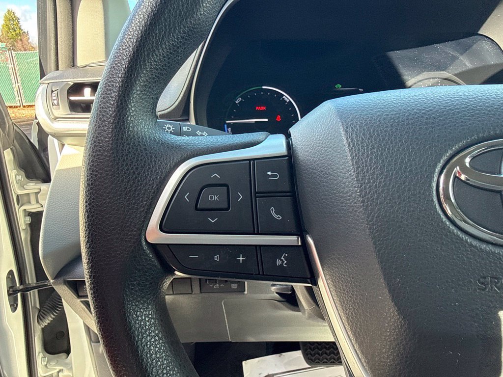 Used 2021 Super White Toyota LE image 11