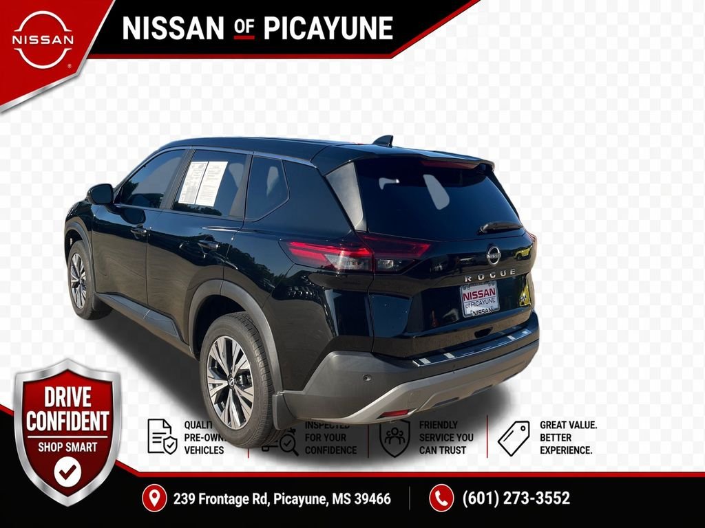 Used 2023 Black Nissan SV image 3