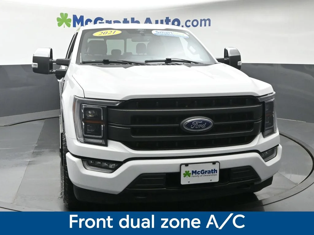 Used 2021 White Ford Lariat image 5