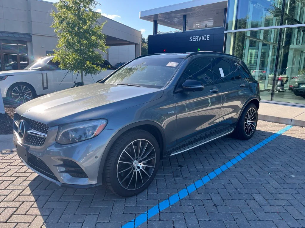 Used 2018 Selenite Gray Metallic Mercedes-AMG GLC 43 AMG® image 2
