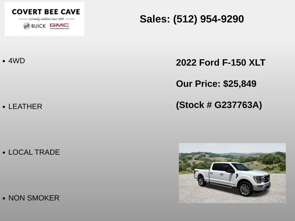 Used 2022 White Ford XLT image 6