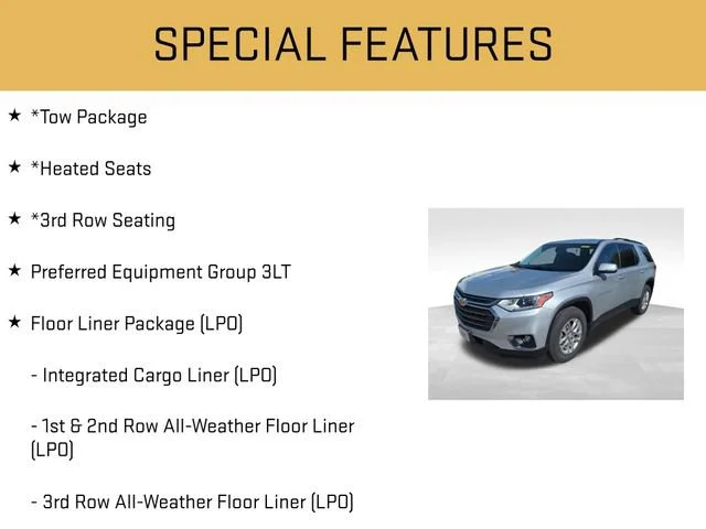 Used 2021 SILVER ICE METALLIC Chevrolet LT Leather image 6