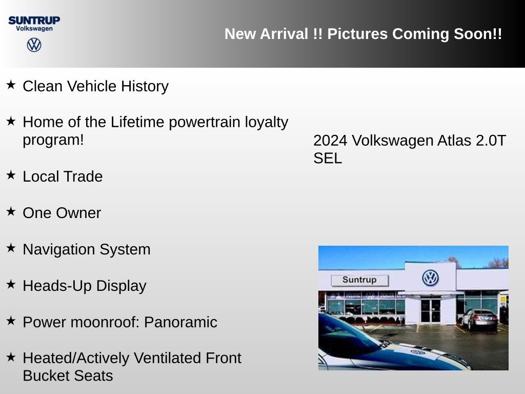Used 2024  Volkswagen 2.0T SEL image 2