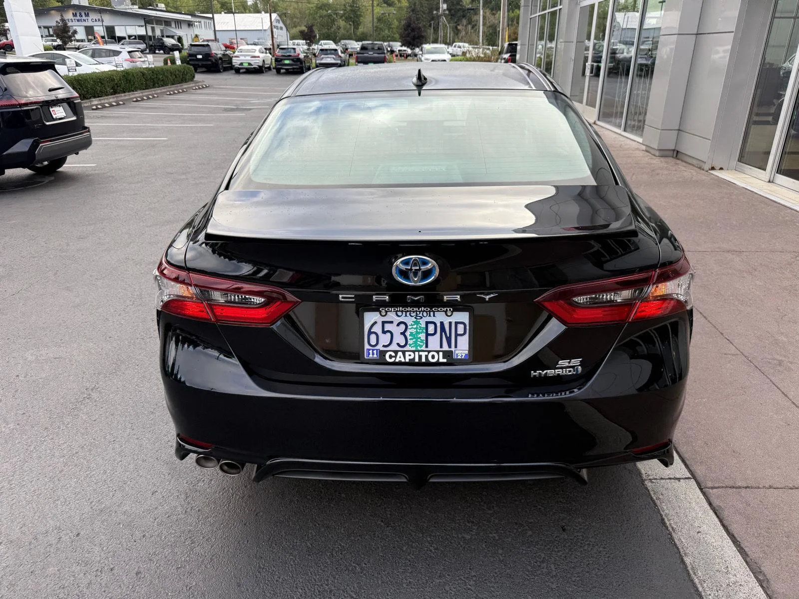 Used 2024 Midnight Black Metallic TOYOTA  image 4
