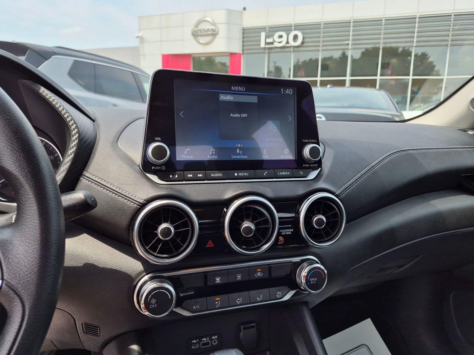 Certified Used 2023 Super Black Nissan SV image 21