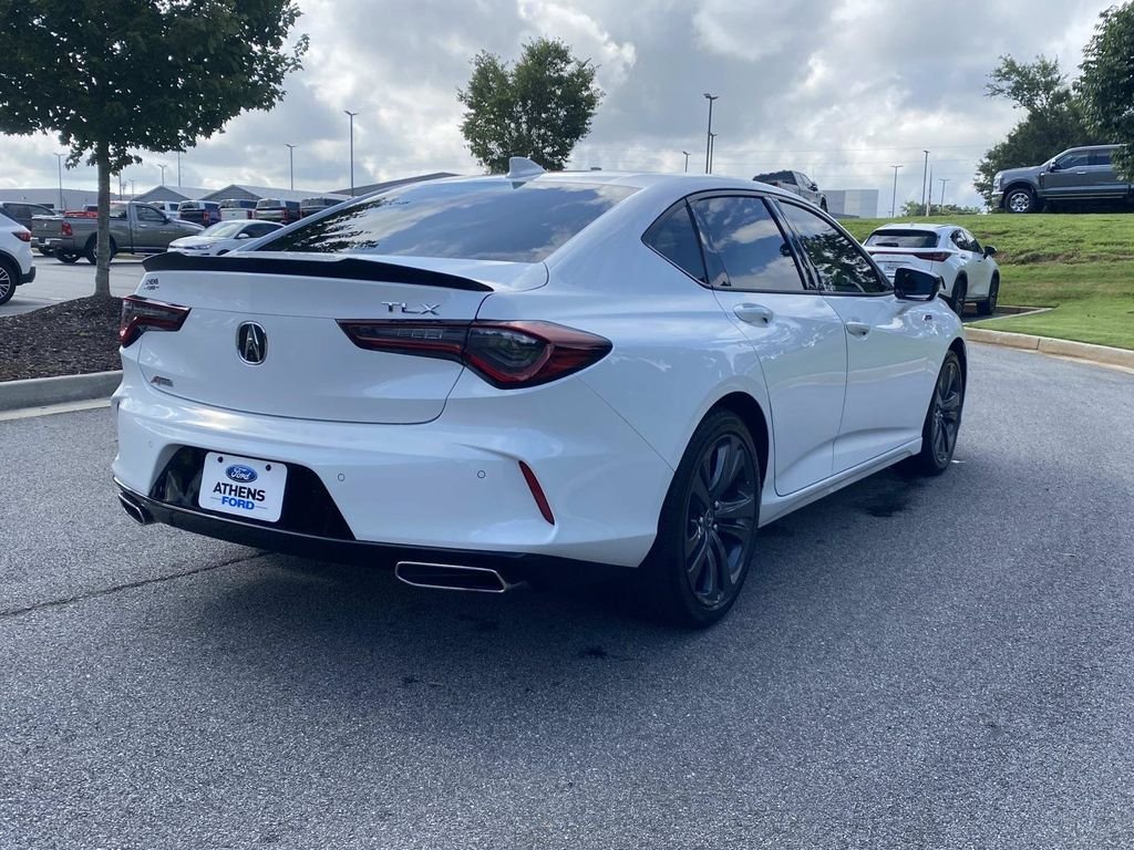 Certified Used 2022 Platinum White Pearl Acura A-Spec Package image 3