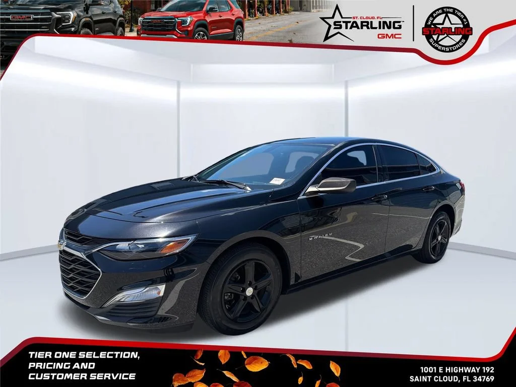 Used 2022 MOSAIC BLACK METALLIC Chevrolet LS image 1