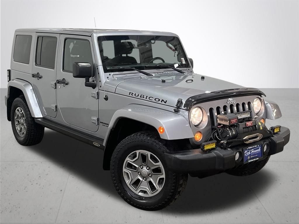 Used 2015 Silver Jeep Unlimited Rubicon image 7
