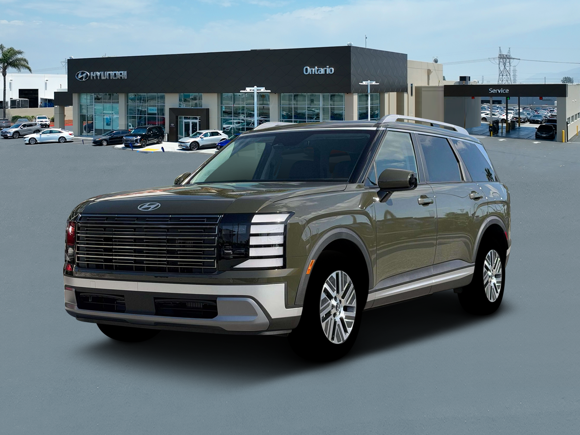 New 2026 Green Hyundai Blue SEL image 1