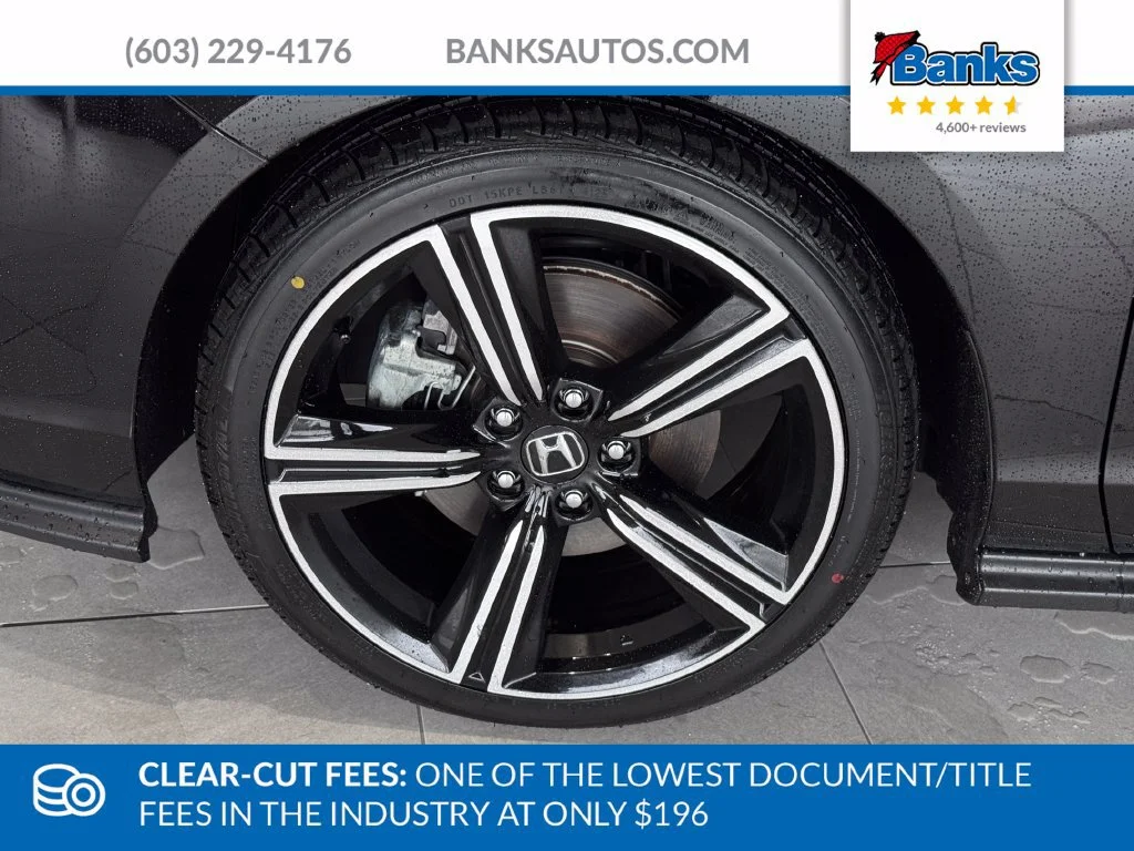 Used 2025 Black Honda Sport image 4