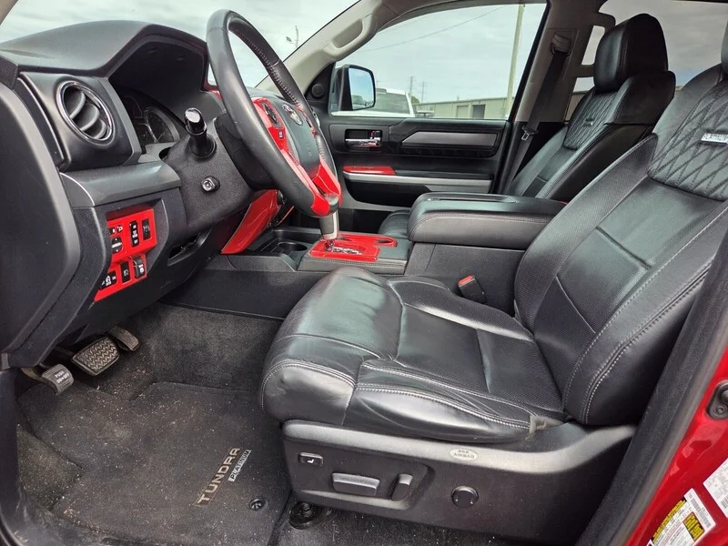 Used 2020 Barcelona Red Metallic TOYOTA PLATINUM image 6