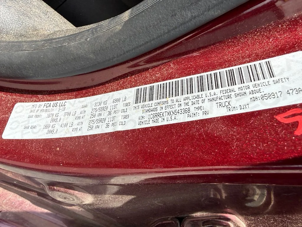 Used 2019 Red Ram Limited image 13