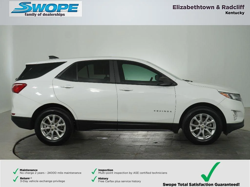 Used 2021 Chevrolet Equinox LS with VIN 3GNAXHEV3MS177022 for sale in Radcliff, KY