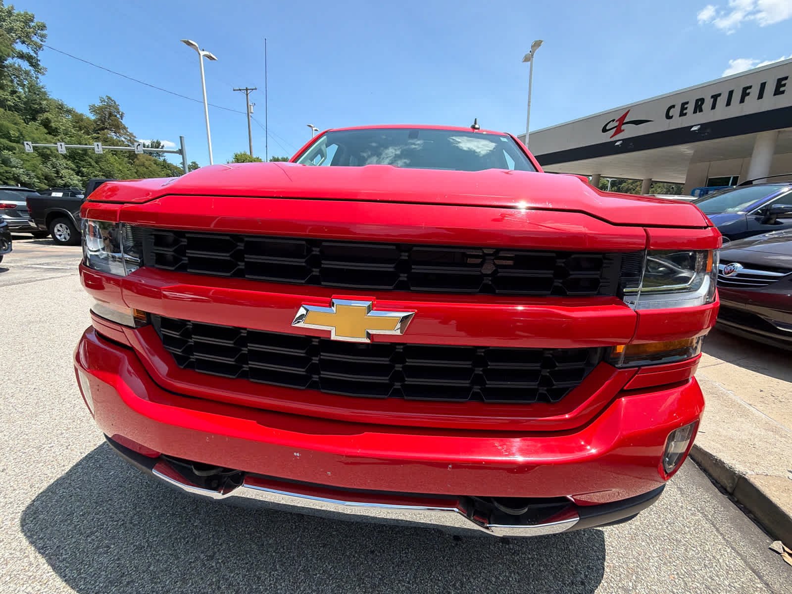 Used 2018 Red Hot Chevrolet LT image 2