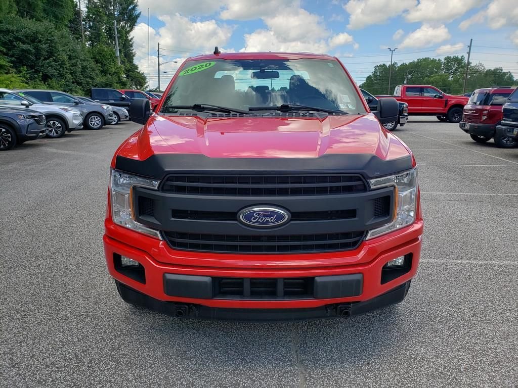 Used 2020 Race Red Ford XL STX Supercrew 4x4 2.7 EcoBoost image 2