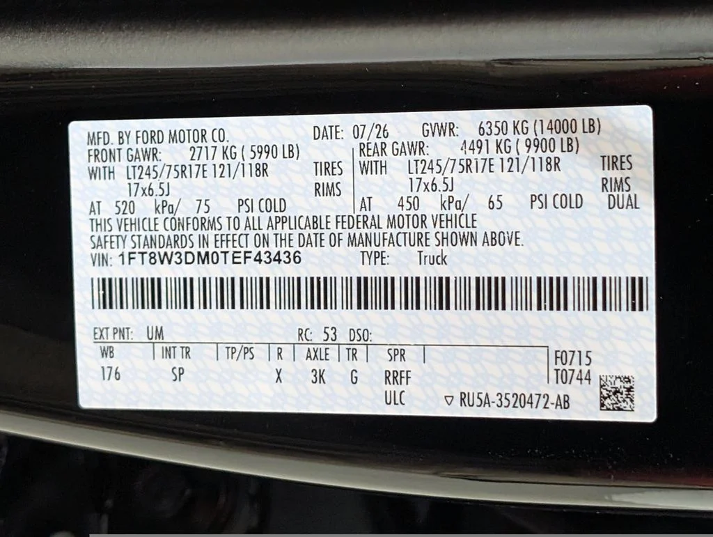 New 2026 Agate Black Metallic Ford F-350® King Ranch® image 35