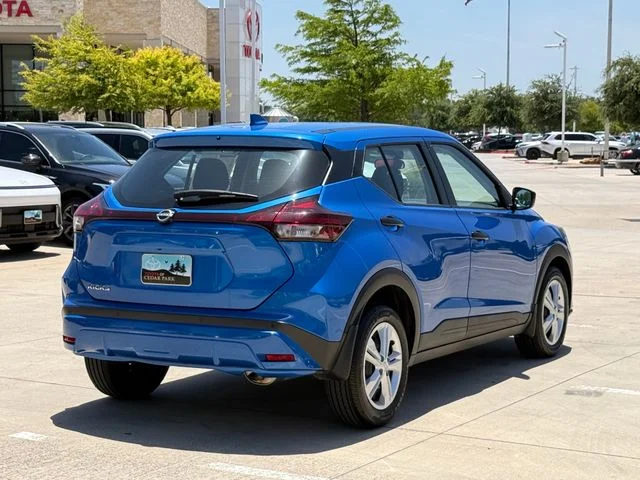 Used 2025 Electric Blue Metallic Nissan S image 6