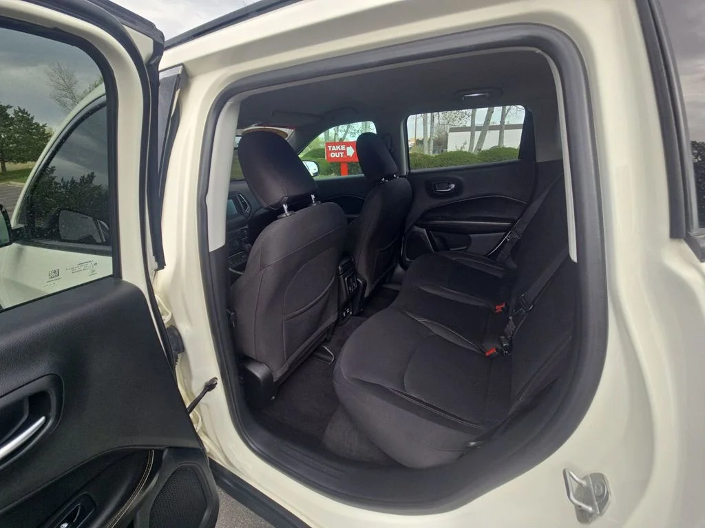Used 2019 White Clearcoat Jeep Sport image 37