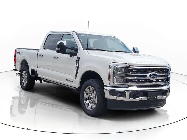 New 2026 White Metallic Ford Lariat image 3