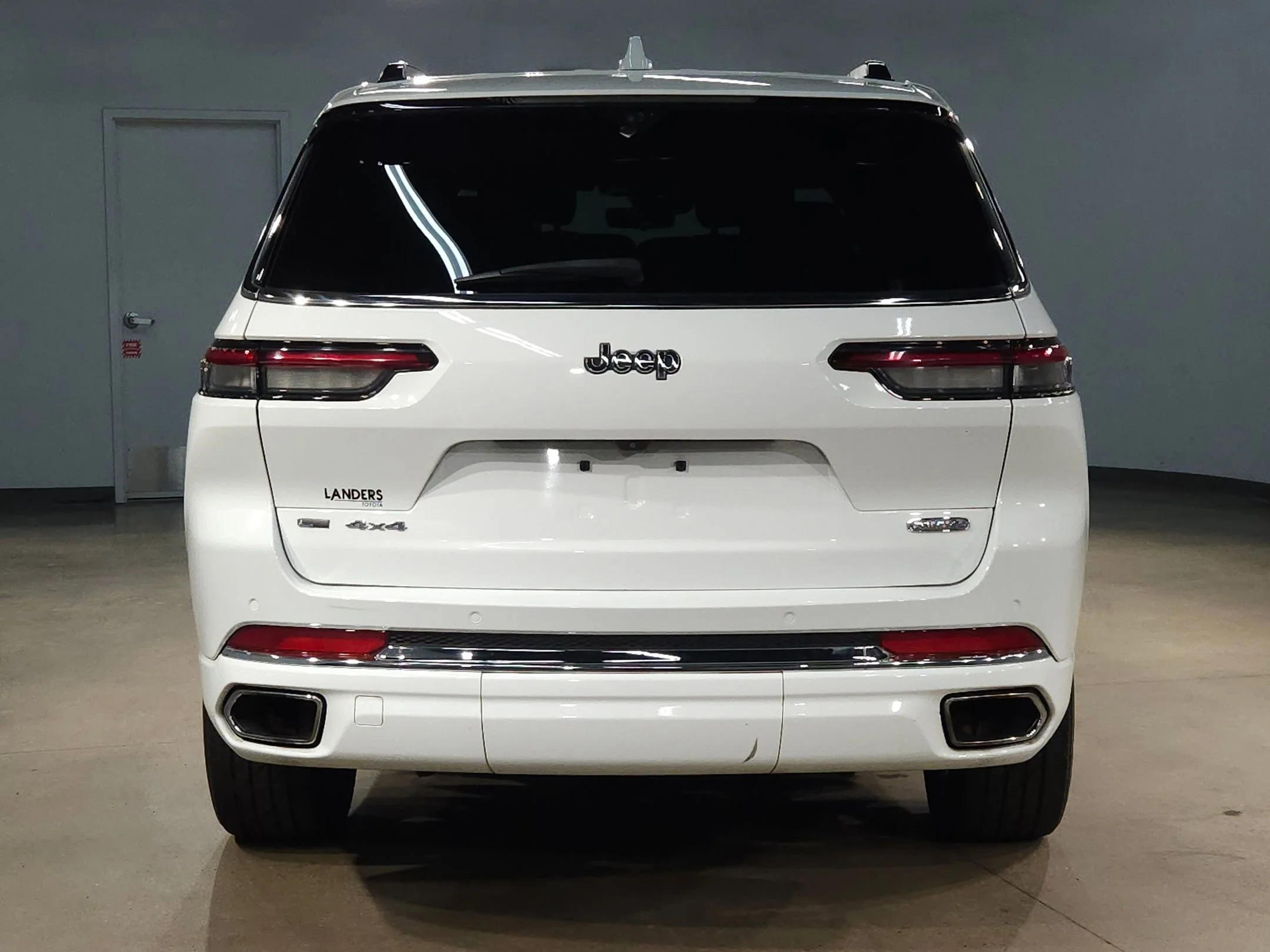 Used 2021 Bright White Clearcoat Jeep Overland image 6