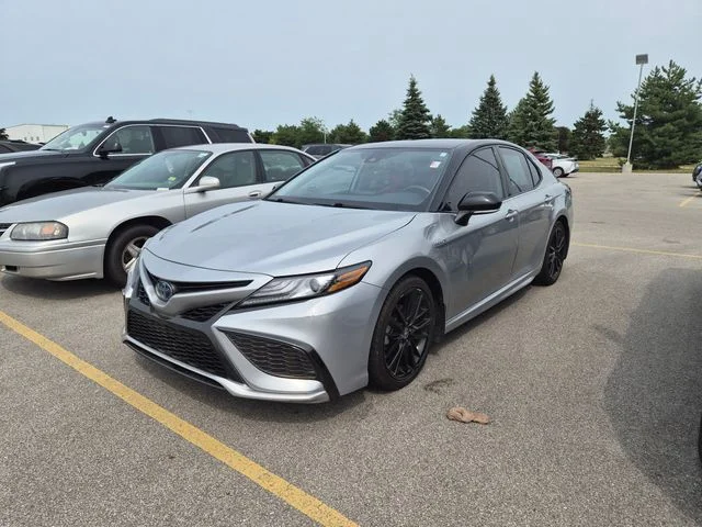 Used 2021 Silver Toyota XSE image 1