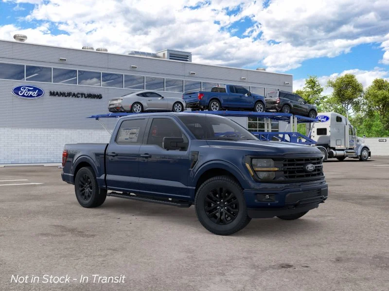 New 2026 Antimatter Blue Metallic Ford XLT image 30