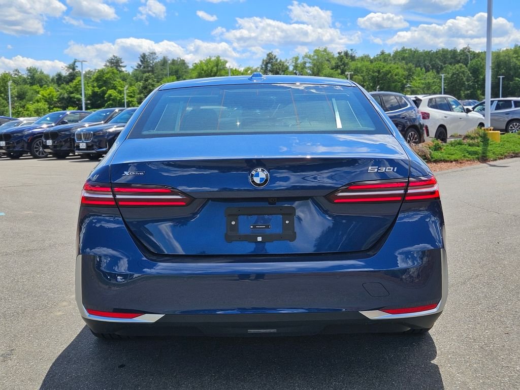 Certified Used 2024 Phytonic Blue Metallic BMW 530i xDrive image 7