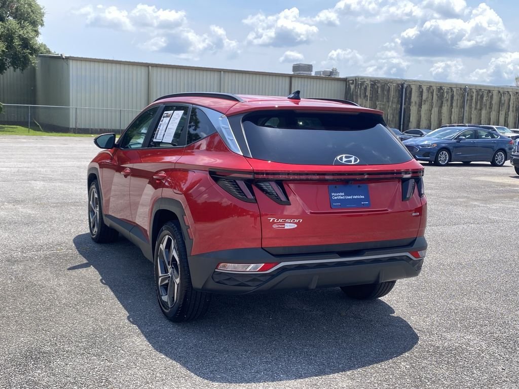 Certified Used 2023 Calypso Red Hyundai SEL image 6