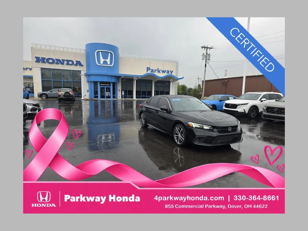 Certified Used 2024 Crystal Black Pearl Honda Touring image 1