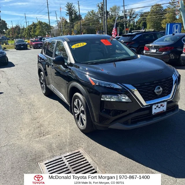 Used 2023 Black Nissan SV image 7