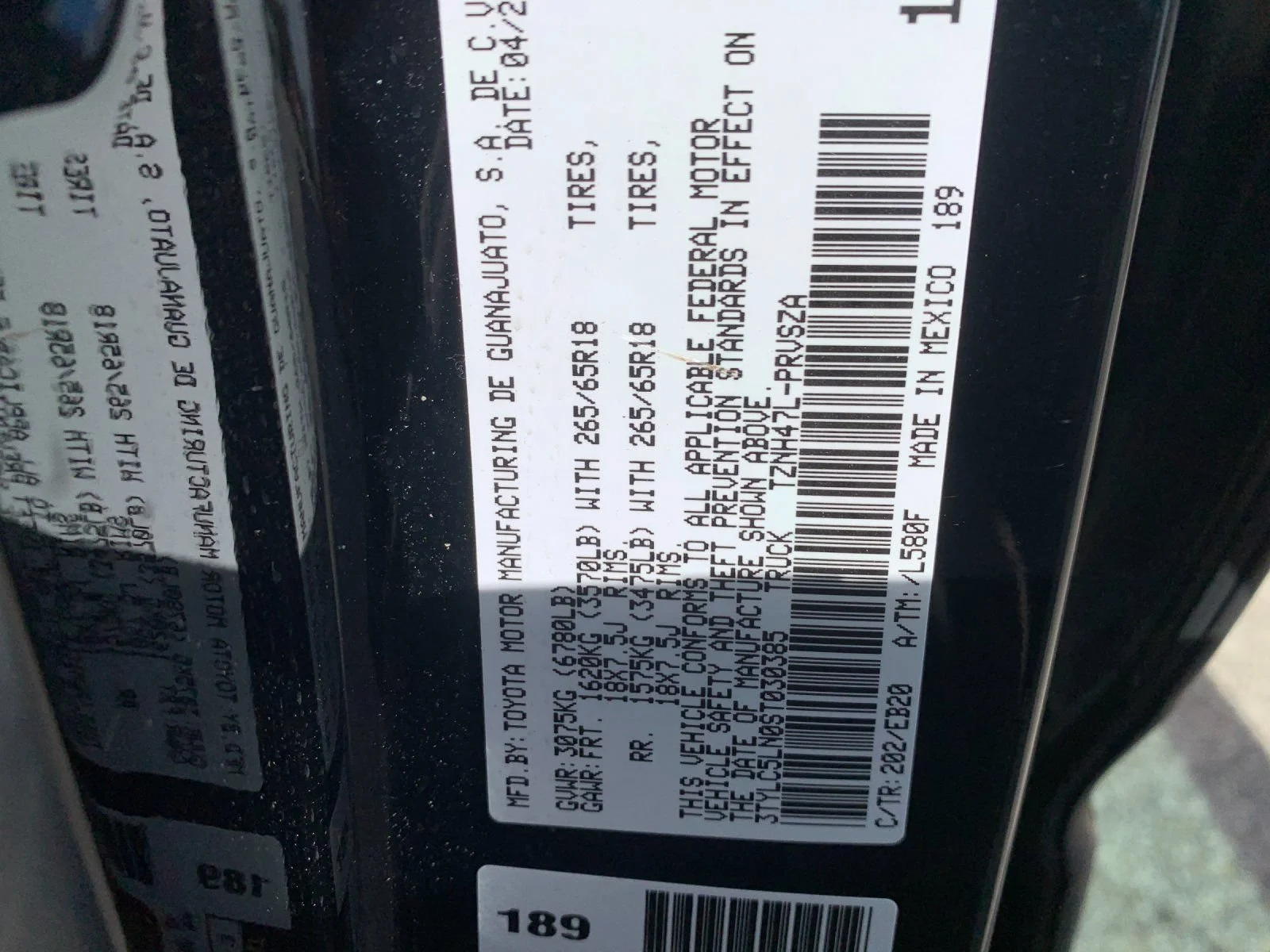 Used 2025 Black Toyota Limited image 32