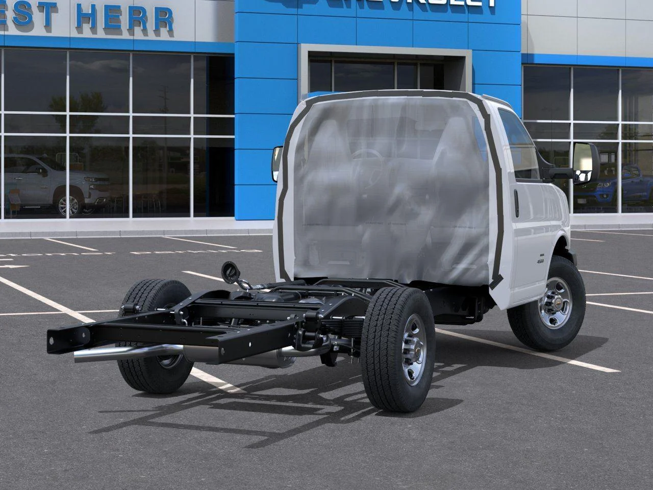 New 2025 Summit White Chevrolet 1WT image 4