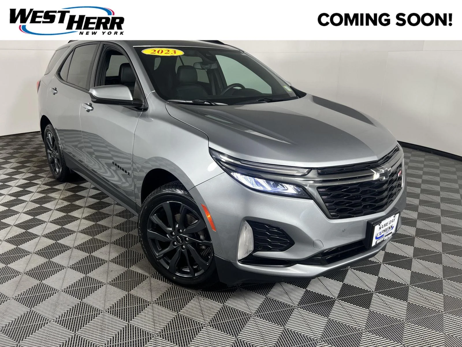 Used 2023 Sterling Gray Metallic Chevrolet RS image 1