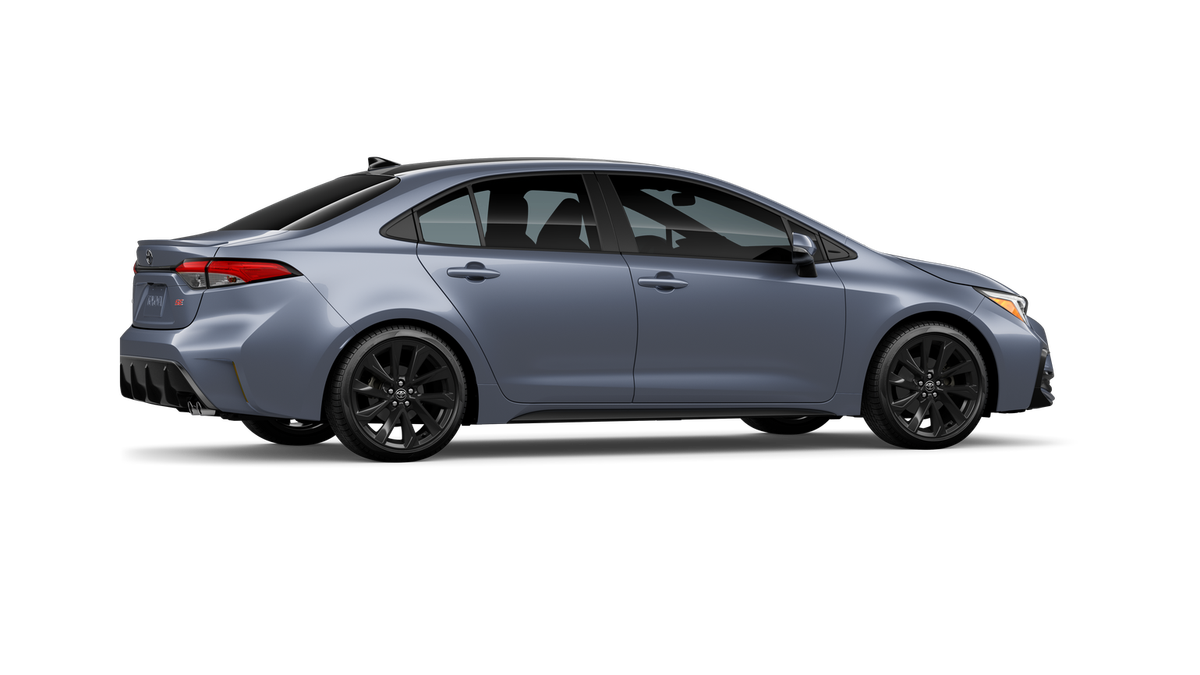 New 2026 Celestite with Midnight Black Metallic roof Toyota SE image 12