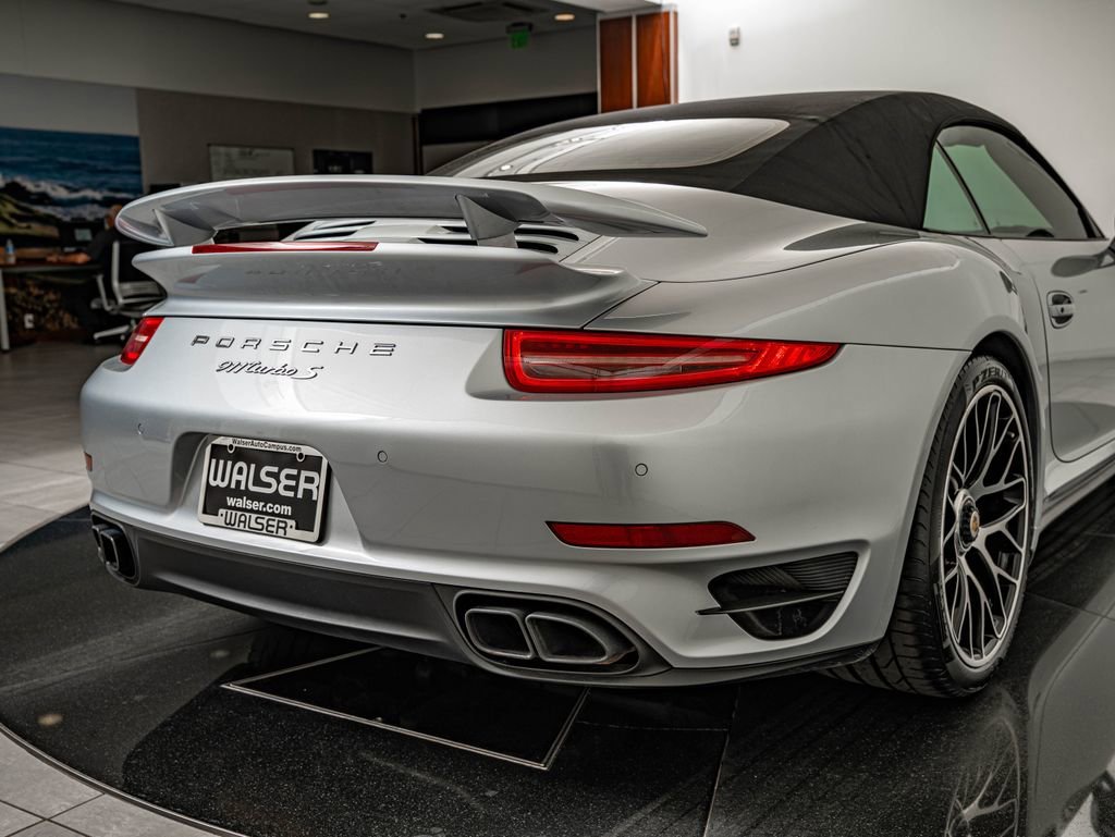 Certified Used 2014 Silver Porsche Turbo S image 21