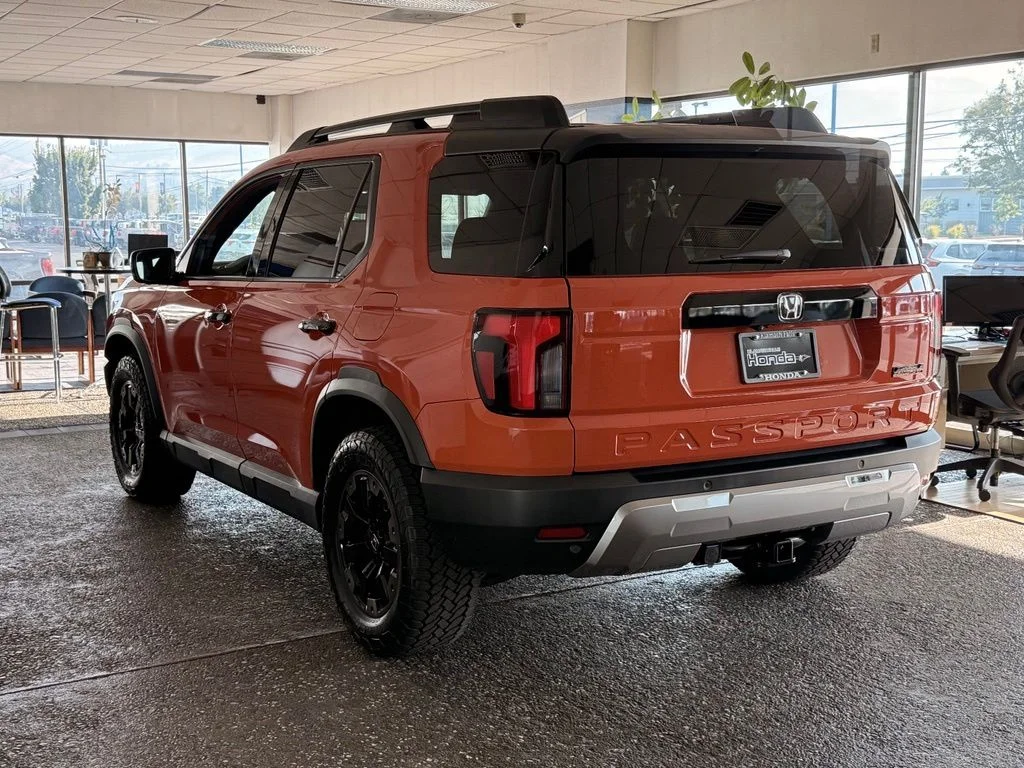 New 2026 Sunset Orange Honda TrailSport Elite image 4
