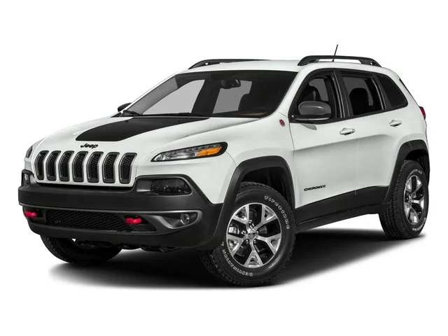 Used 2016 Deep Cherry Red Crystal Pearlcoat Jeep Trailhawk image 4