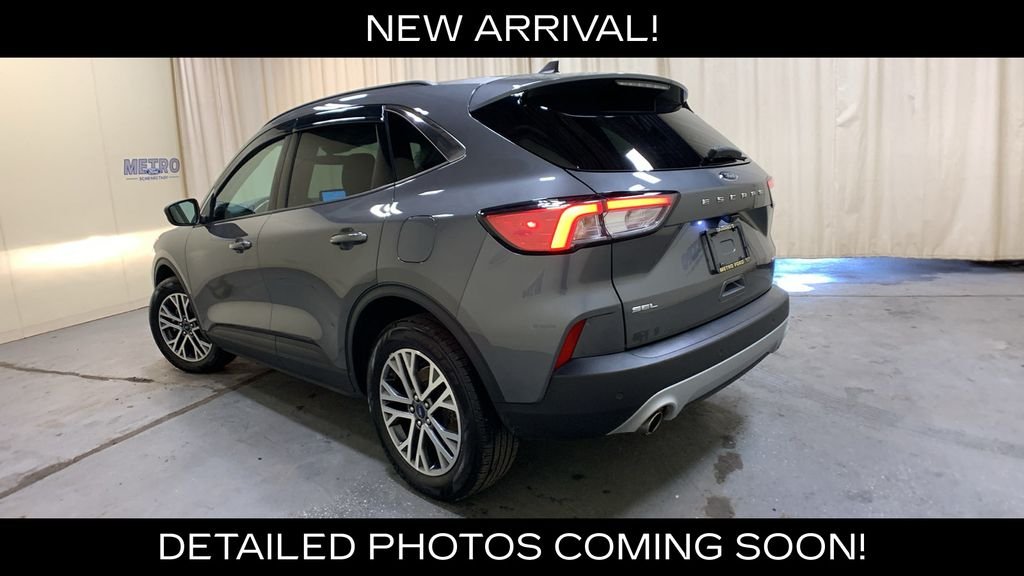 Certified Used 2021 Gray Metallic Ford SEL image 5