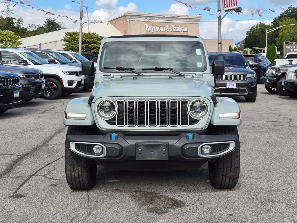 Used 2024 Gray Jeep Sahara 4xe image 2