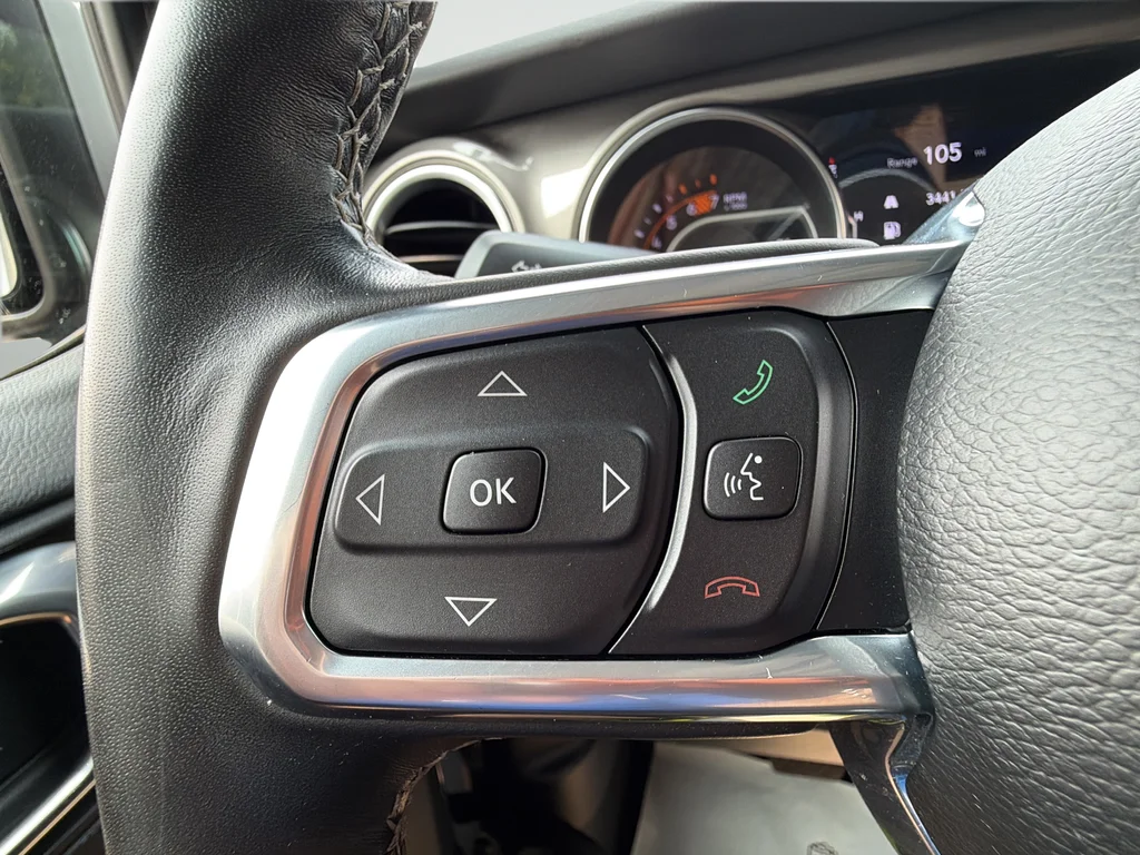 Used 2021 Black Jeep Unlimited Sahara image 15