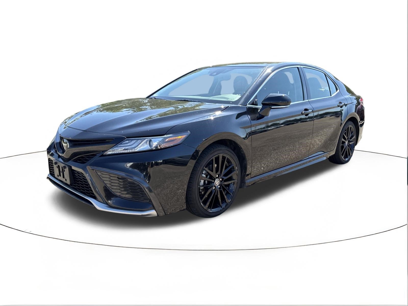 Used 2024 Midnight Black Metallic Toyota XSE image 7