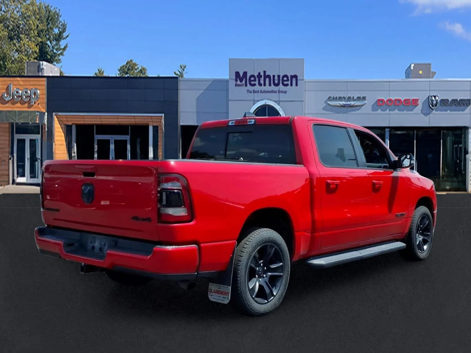 Used 2021 Flame Red Clearcoat Ram Big Horn image 5