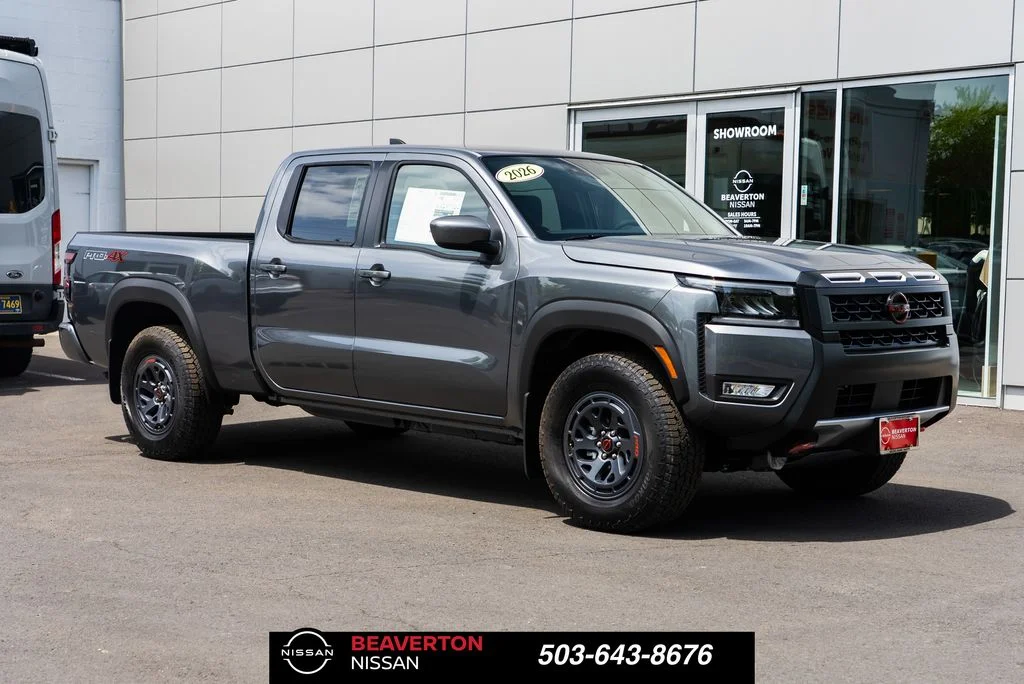 New 2026 Gun Metallic Nissan Crew Cab PRO-4X® Long Bed image 1