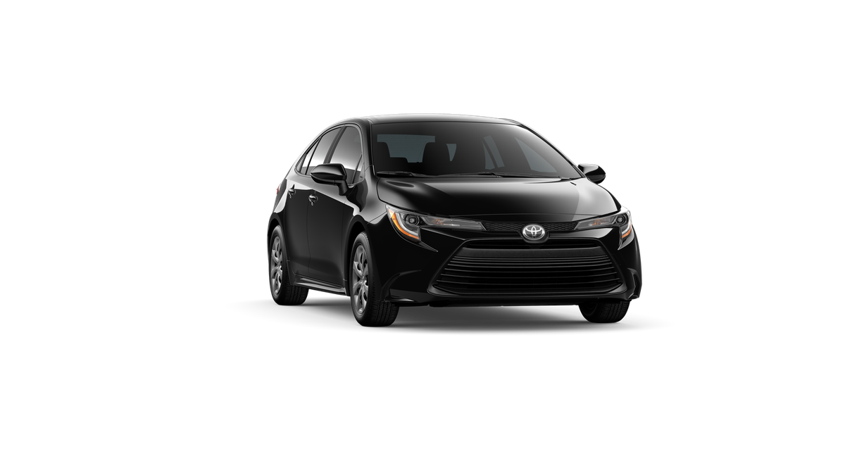 New 2026 Midnight Black Metallic Toyota LE image 16