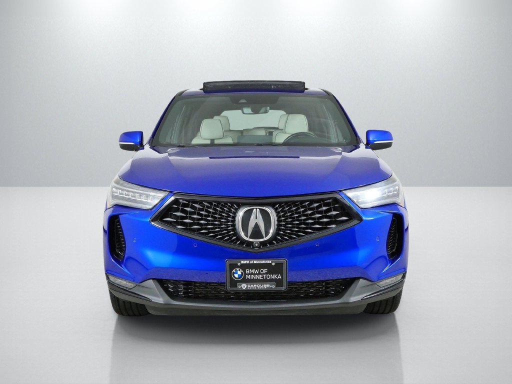 Used 2022 Blue Acura A-Spec Advance Package image 3