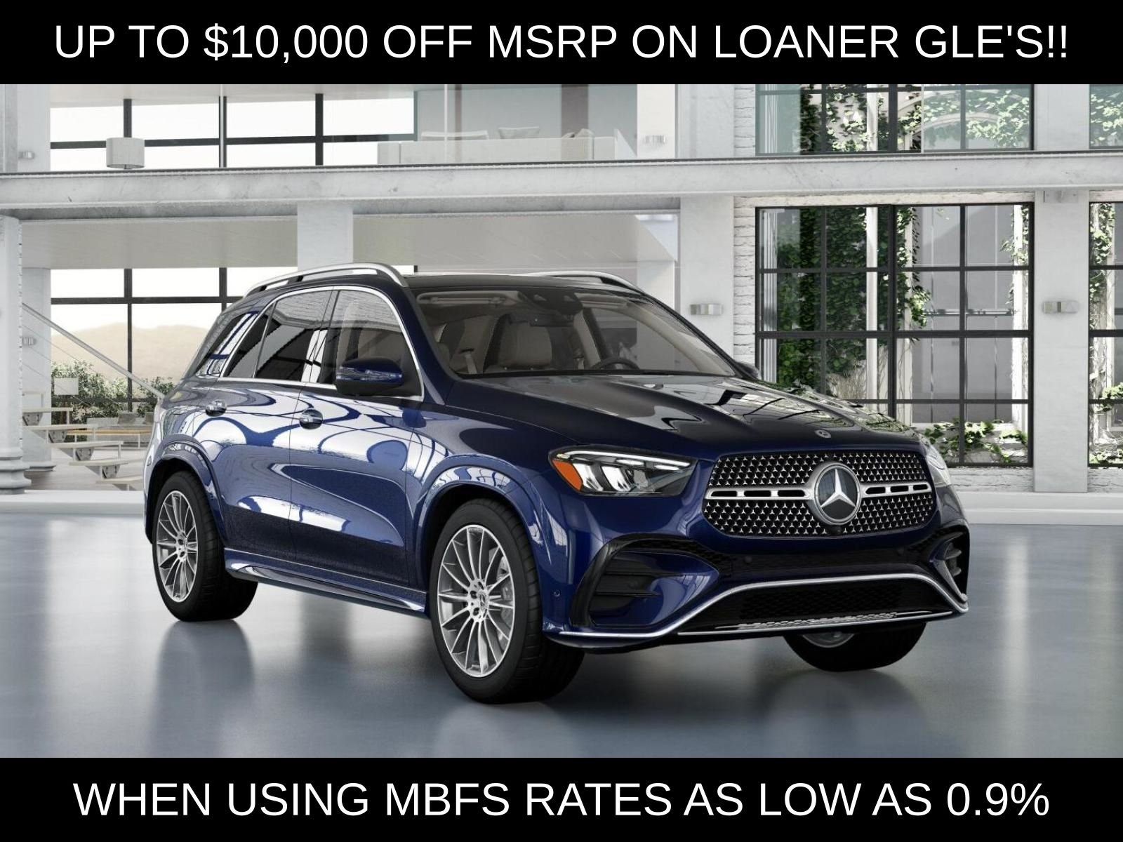 Used 2026 MANUFAKTUR Mystic Blue Metallic Mercedes-Benz GLE 450 image 11