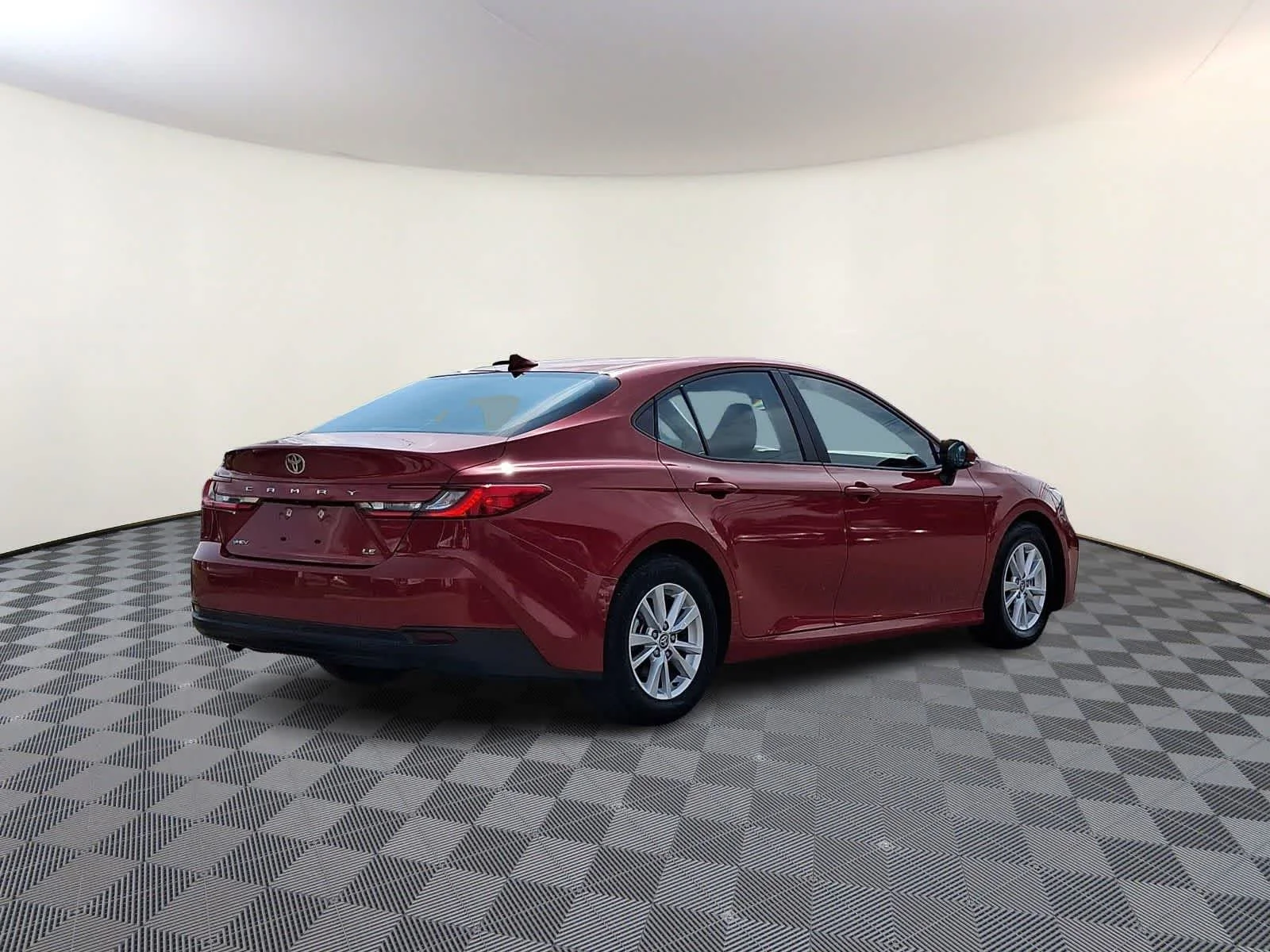 Certified Used 2025 Supersonic Red Toyota LE image 5